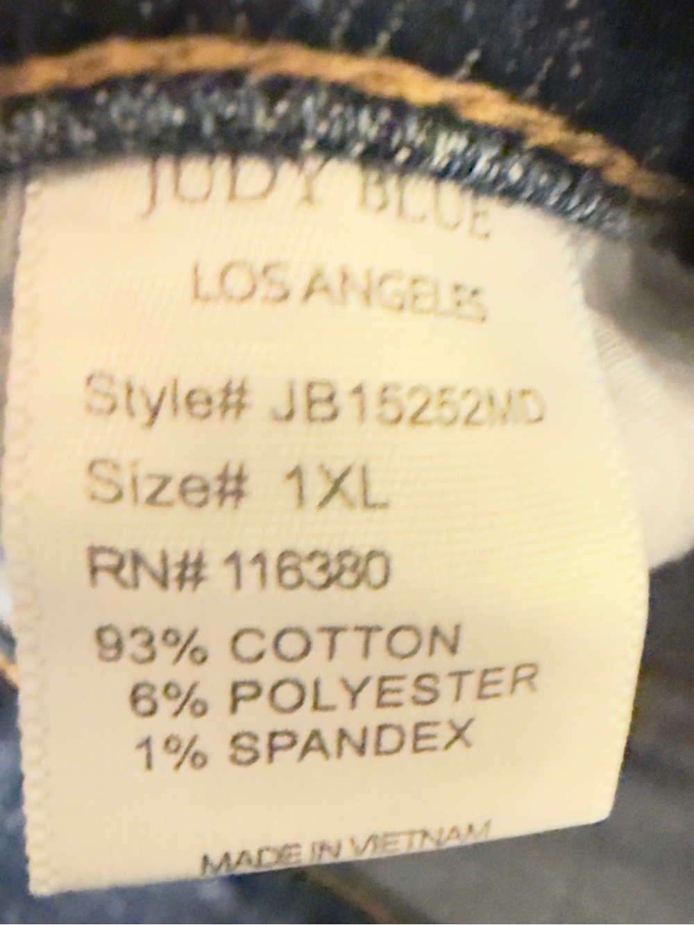 Judy Blue Faded Blue Frayed Hem Denim Shorts - Picture 5 of 5